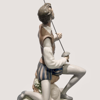 ​Фигура «Клятва Дон Кихота», Испания, фирма «Lladro», 1985 г., Сальвадор Фурио